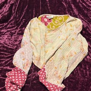 Floral Patchwork Women's Jacket